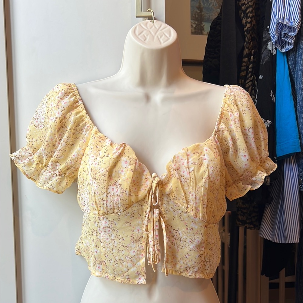 Tie Front Summer Blouse